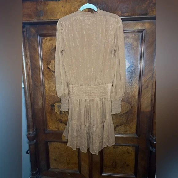 EUC A.L.C.- Silvie Smocked Mini Dress. Size 6